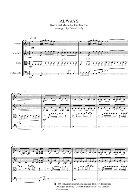 Always (arr. Brian Hardy)