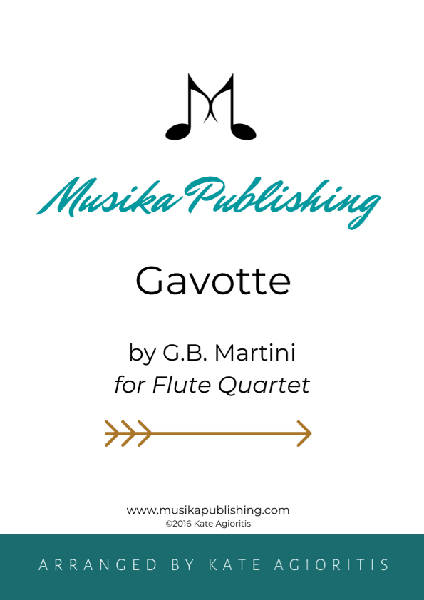 Gavotte - for Flute Quartet (arr. K. Agioritis)
