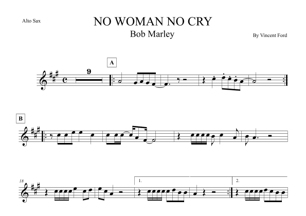 No Woman No Cry (arr. Leo Silva)