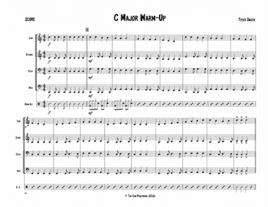 C Major Warm-Up for Steel Band