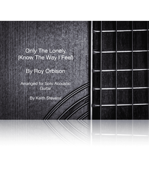 Only The Lonely (know The Way I Feel) (arr. Keith Stevens)