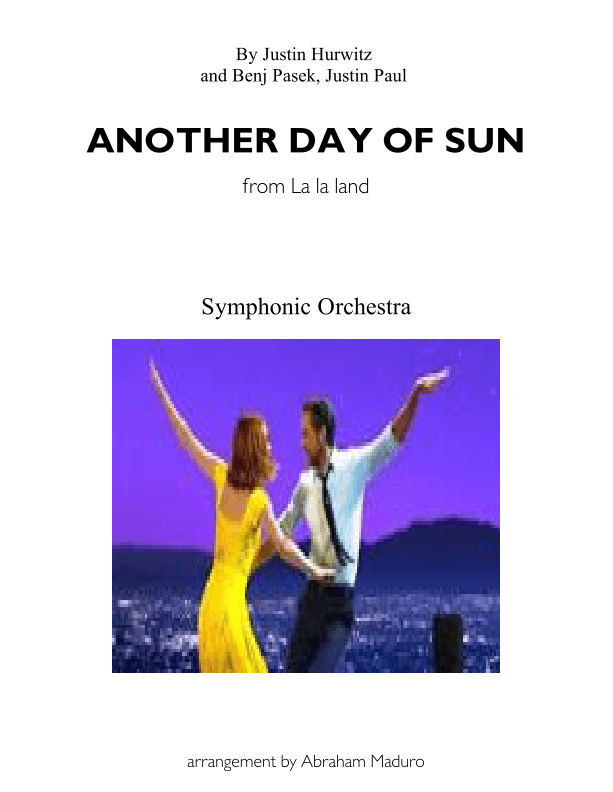 Another Day Of Sun (arr. Abraham Maduro)