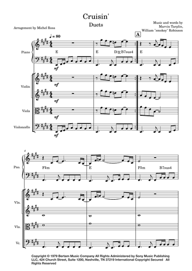 Cruisin' (arr. Harmonistas)