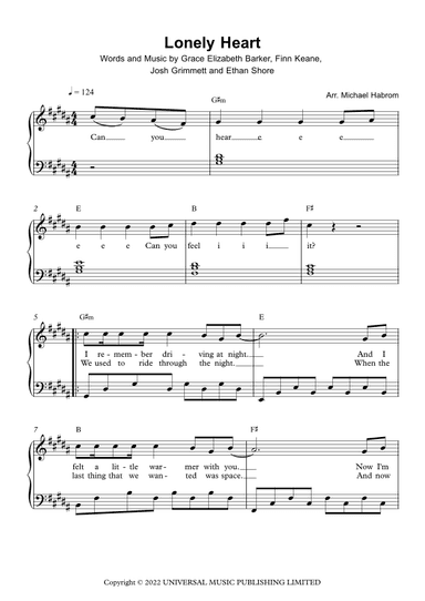 Lonely Heart (arr. Michael Habrom)