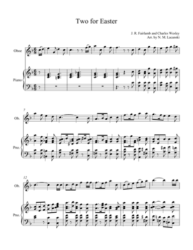 Two for Easter (arr. Nick Lacanski)