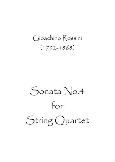 Sonata No.4 in Bb (arr. Spence Bundy)