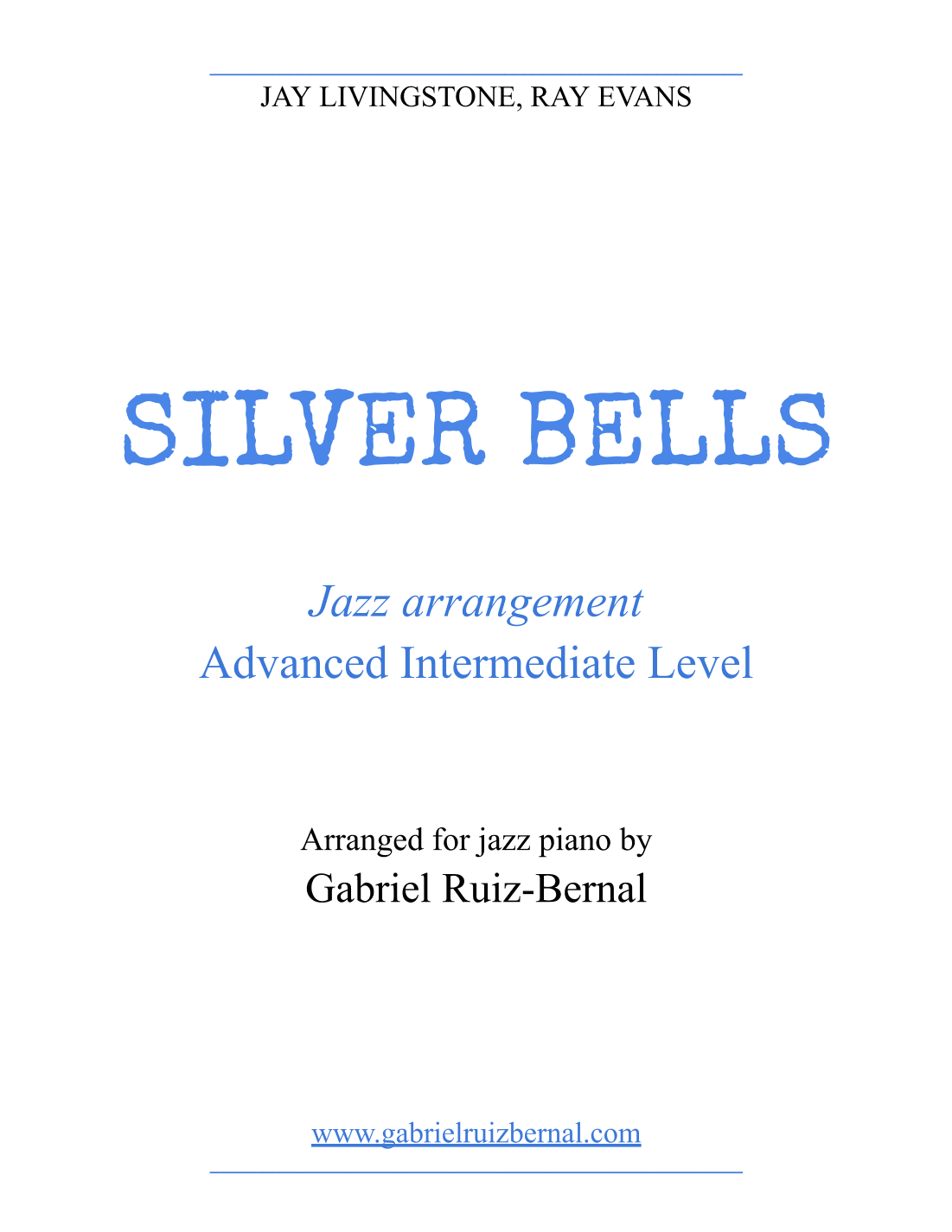 Silver Bells (arr. Gabriel Ruiz-Bernal)