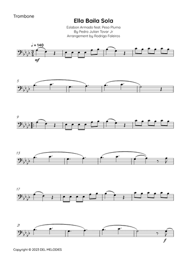 Ella Baila Sola (arr. Rodrigo Faleiros)