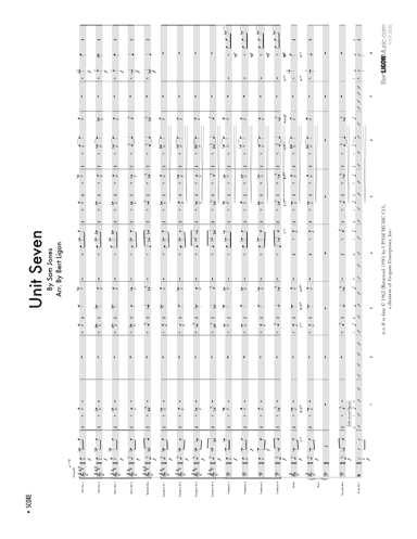 Unit 7 (arr. Bert Ligon [BertLigonMusic.com])