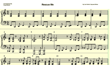 Rescue Me (arr. Doug Abbott)