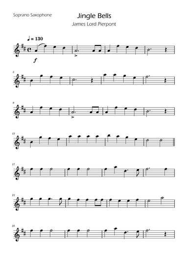 Jingle Bells - Sax Trio w/ Piano (arr. Ygor Nunes)