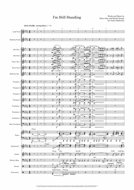 I'm Still Standing (arr. Daryl McKenzie)