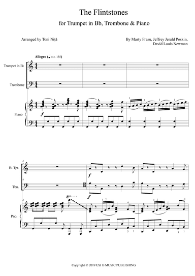 The Flintstones (arr. Toni Nita)