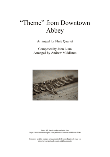 Downton Abbey (theme) (arr. Andrew Middleton)
