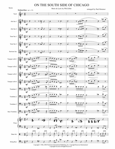 On The South Side Of Chicago (arr. Paul Hemmer)