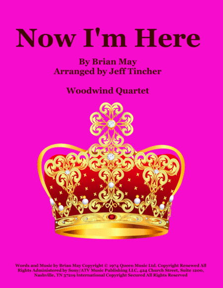 Now I'm Here (arr. Jeff Tincher)