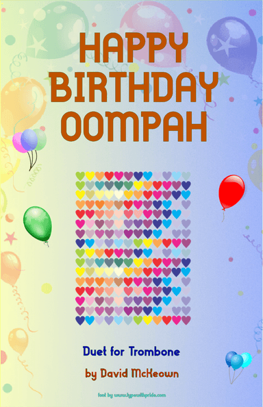 Happy Birthday Oompah, for Trombone Duet (arr. David McKeown)