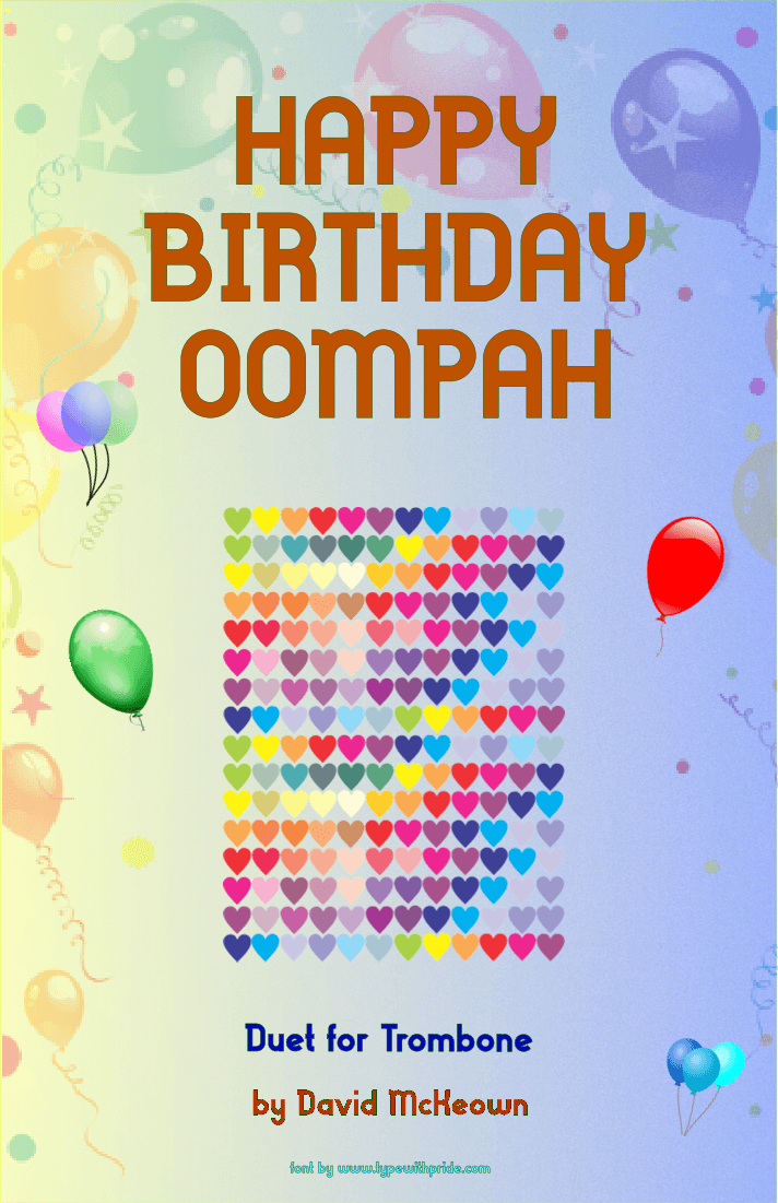Happy Birthday Oompah, for Trombone Duet (arr. David McKeown)