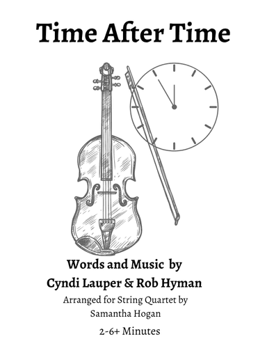 Time After Time (arr. Samantha Hogan)