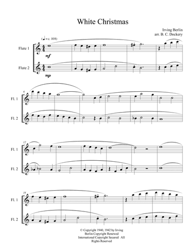 White Christmas (arr. B. C. Dockery)