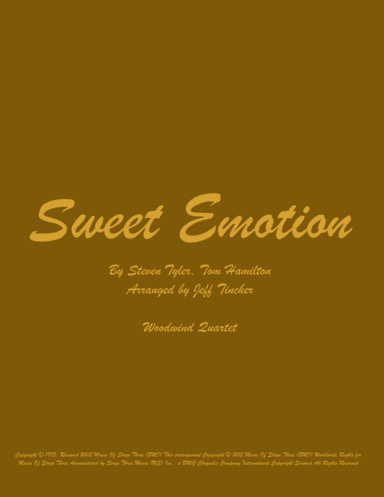 Sweet Emotion (arr. Jeff Tincher)