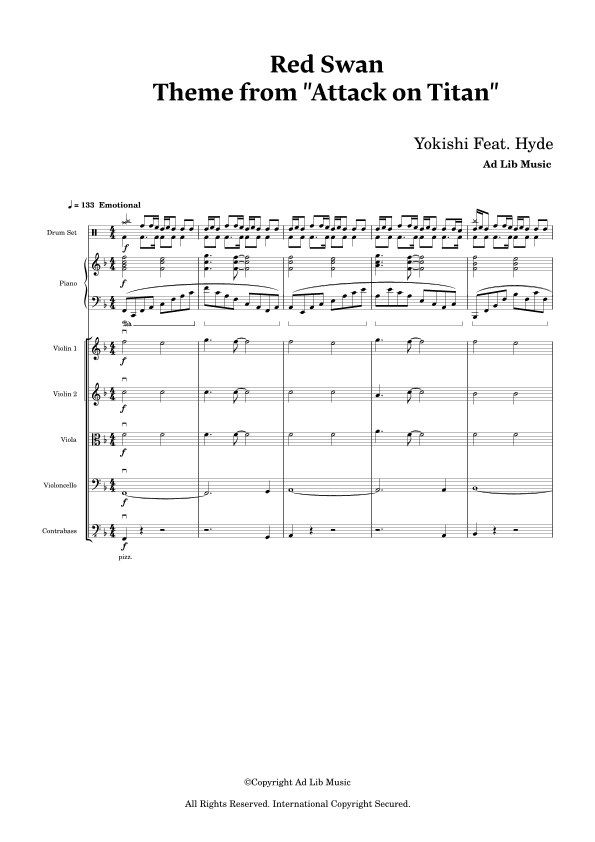 Red Swan (arr. Music Ad Lib)