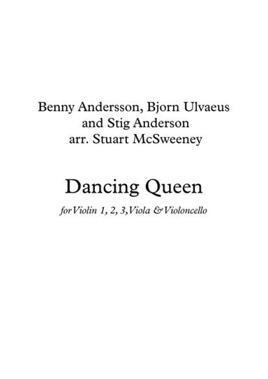 Dancing Queen (arr. Stuart McSweeney)