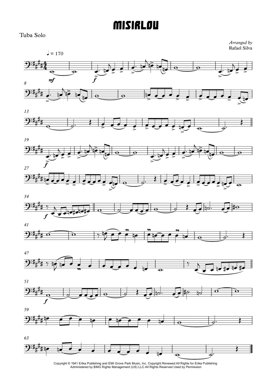 Misirlou (arr. Rafael Silva)