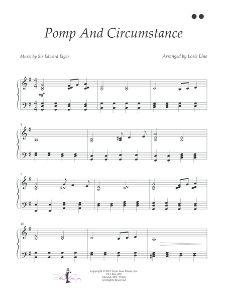 Pomp And Circumstance - EASY! (arr. Lorie Line)