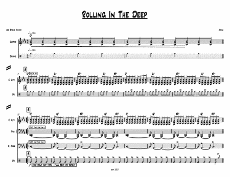 Rolling In The Deep (arr. Steve Hoover)