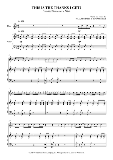 This Is The Thanks I Get?! (arr. SCMusic)