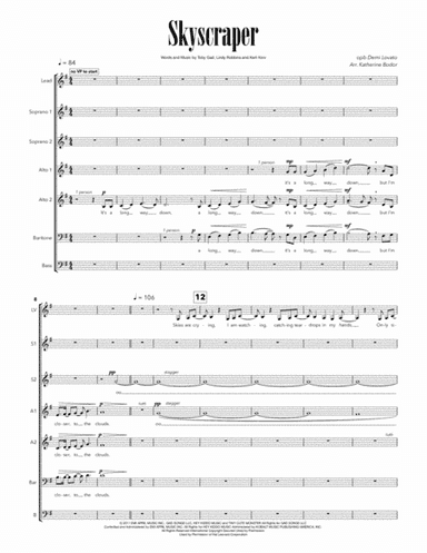 Skyscraper (arr. Katherine Bodor)