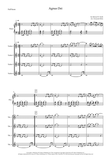 Agnus Dei (arr. Fernando Britto)