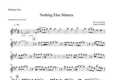 Nothing Else Matters (arr. Alex Souza)