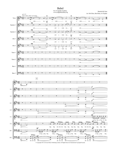 Babel (arr. Rob Dietz)