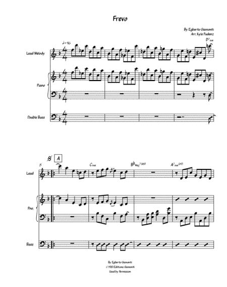 Frevo (arr. Kyle Pudenz)