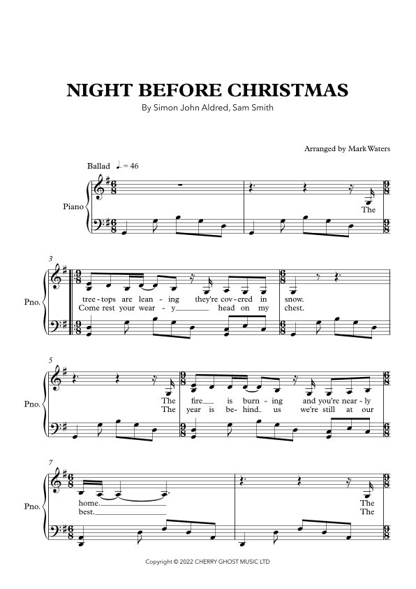 Night Before Christmas (arr. Mark Waters)