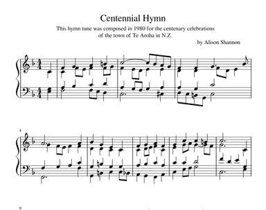 Centennial Hymn