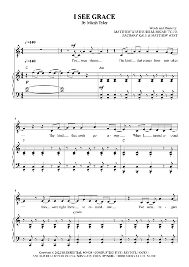 I See Grace (arr. S Carlile)