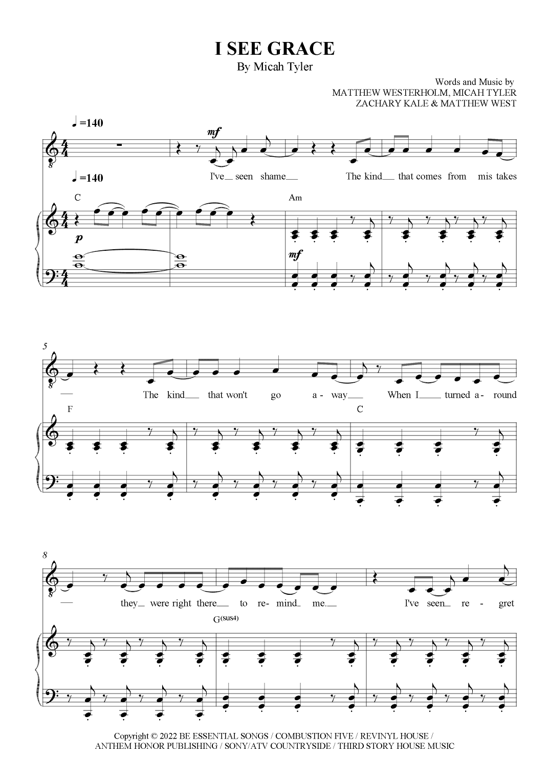 I See Grace (arr. S Carlile)