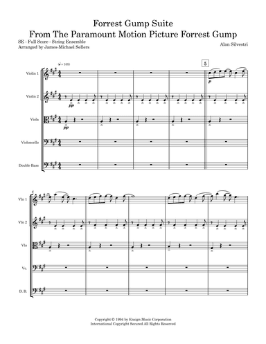Forrest Gump Suite (arr. James-Michael Sellers)