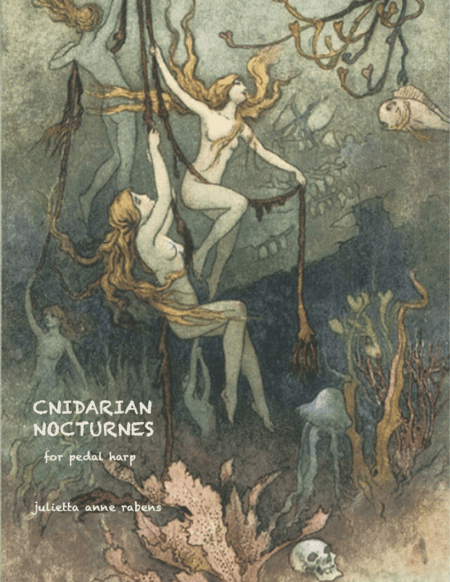 Cnidarian Nocturnes for pedal harp