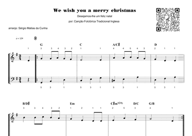 We wish you a merry christmas (arr. Sérgio Matias da Cunha)