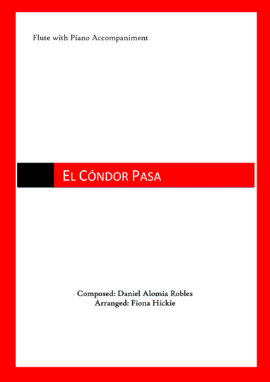 El Condor Pasa (arr. Fiona Hickie)