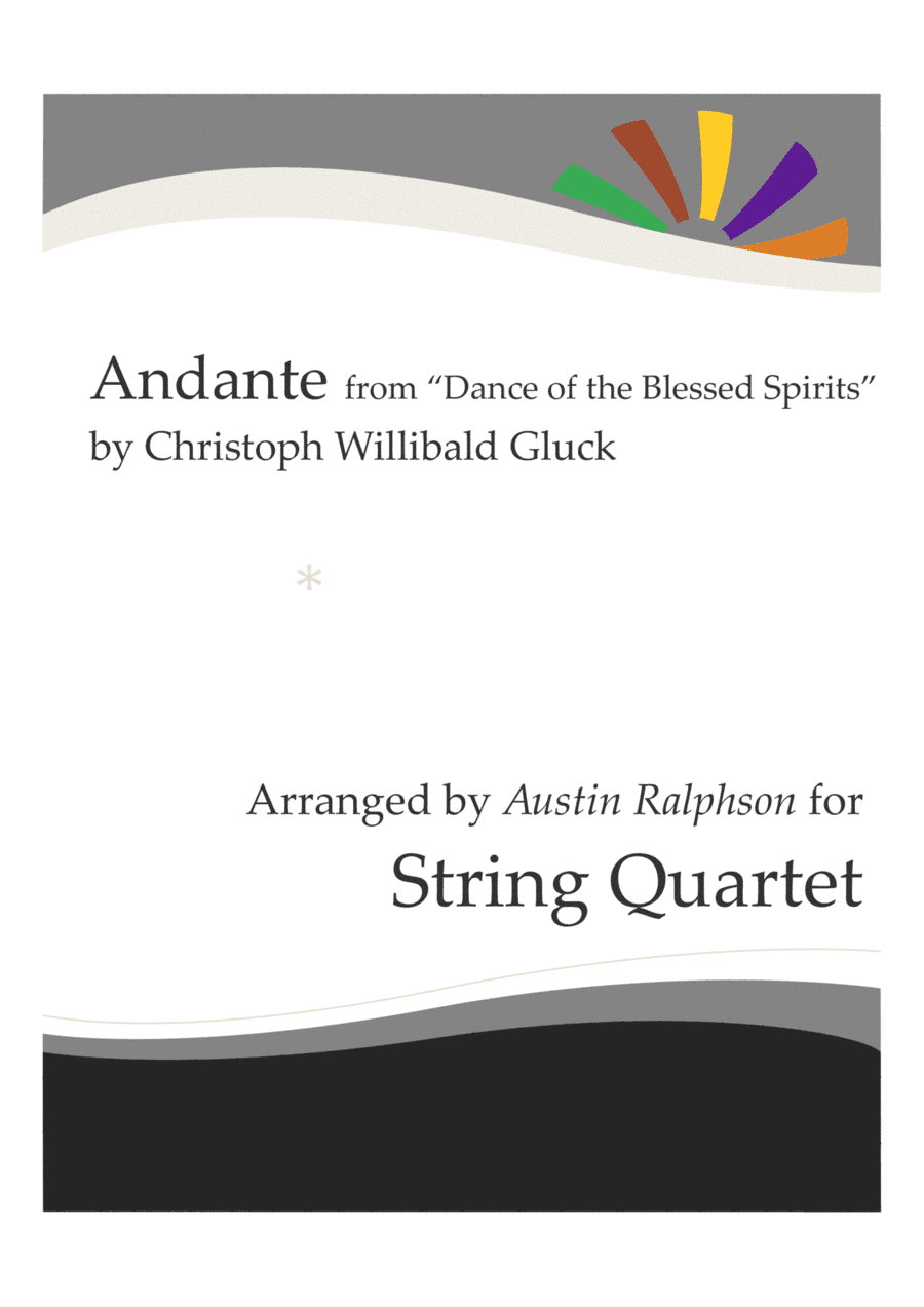 Andante from “Dance of the Blessed Spirits” - string quartet (arr. Austin Ralphson)