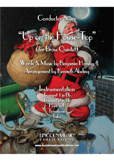 Up on the House-Top & Variations (for Brass Quintet) (arr. Kenneth Abeling)