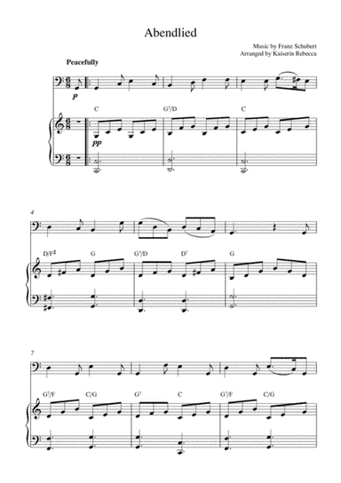 Abendlied (arr. Kaiserin Rebecca)