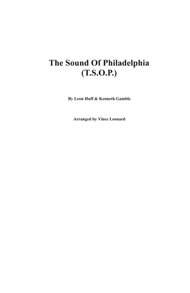 The Sound Of Philadelphia (t.s.o.p.) (arr. Vince Leonard)