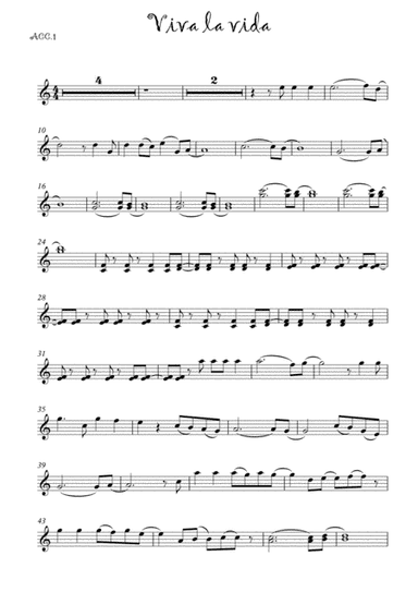 Viva La Vida (arr. Jernej Hostnik)