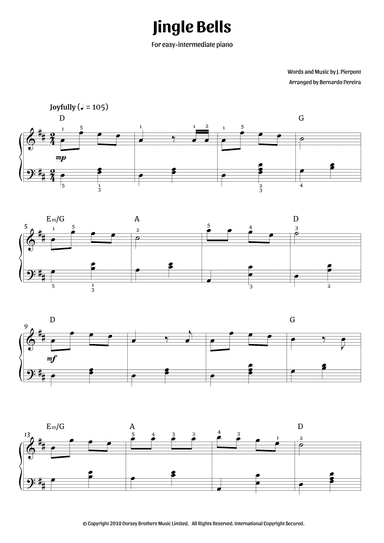 Jingle Bells (arr. Bernardo Pereira)